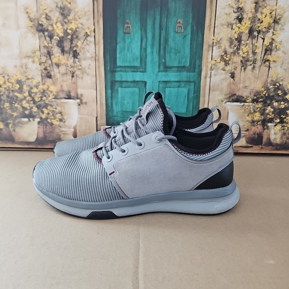 KURU‎ Cloud Atom Sneakers Gray Walking Athletic Men Size 10 Wide